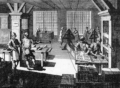 "Die Wol-eingerichtete Buchdruckerey..." Nürnberg, Johann Andre? Endters seel. Erben, 1733.